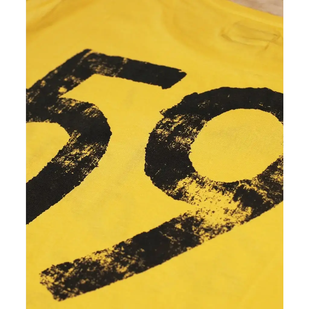 MEN 59 CLUB T-SHIRT - YELLOW - DAX Cafe Racer