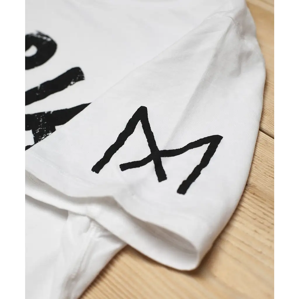 MEN BOXER TWIN T-SHIRT - WHITE - DAX Cafe Racer