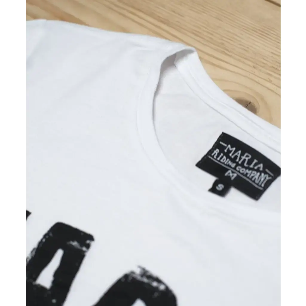 MEN BOXER TWIN T-SHIRT - WHITE - DAX Cafe Racer