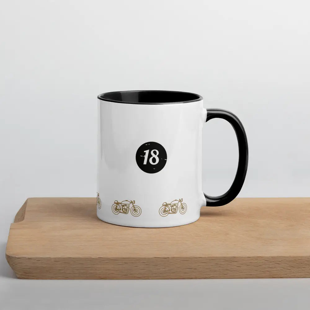 Cafe Racer Mug with Color Inside - DAX Cafe Racer