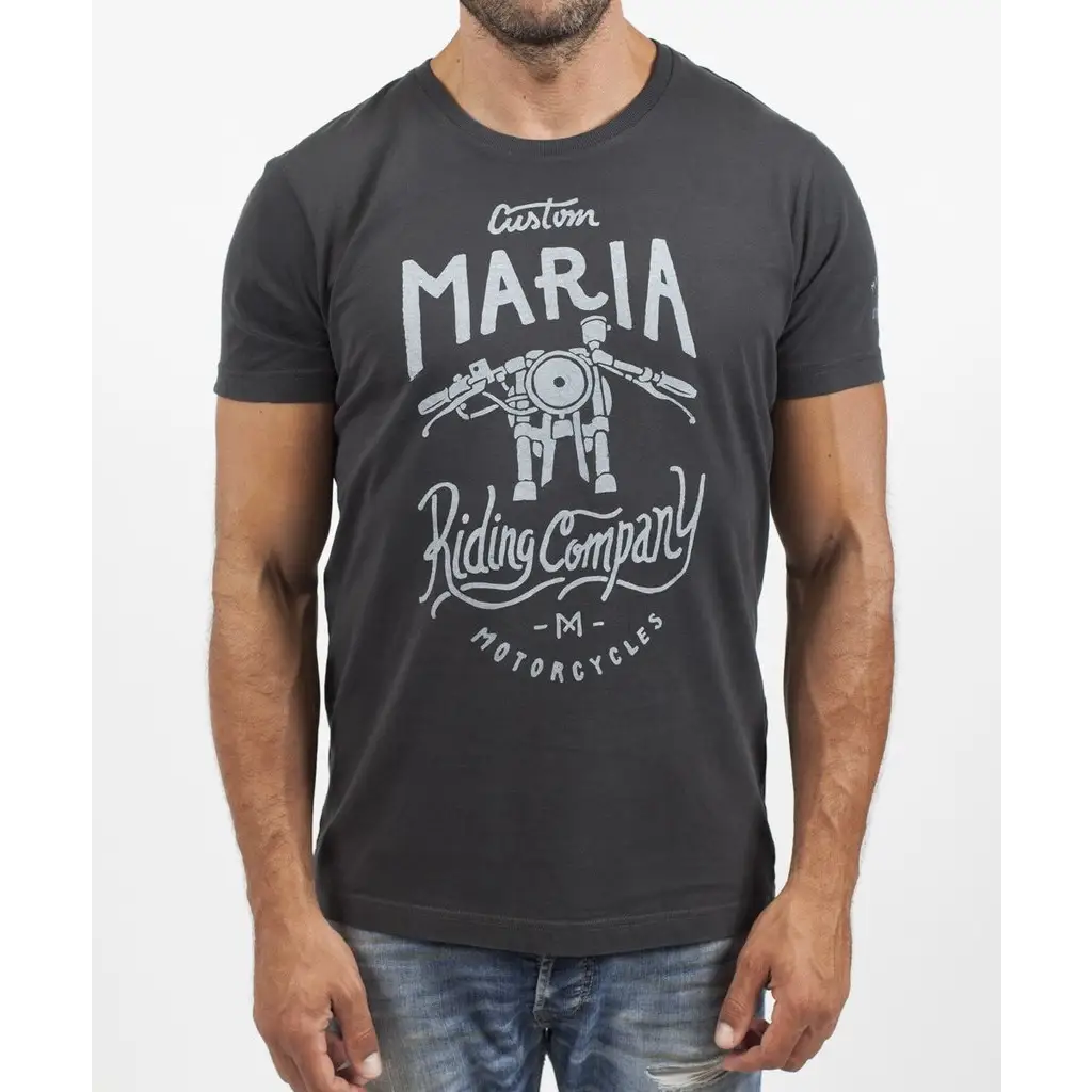 EVA T-SHIRT - BLACK - DAX Cafe Racer