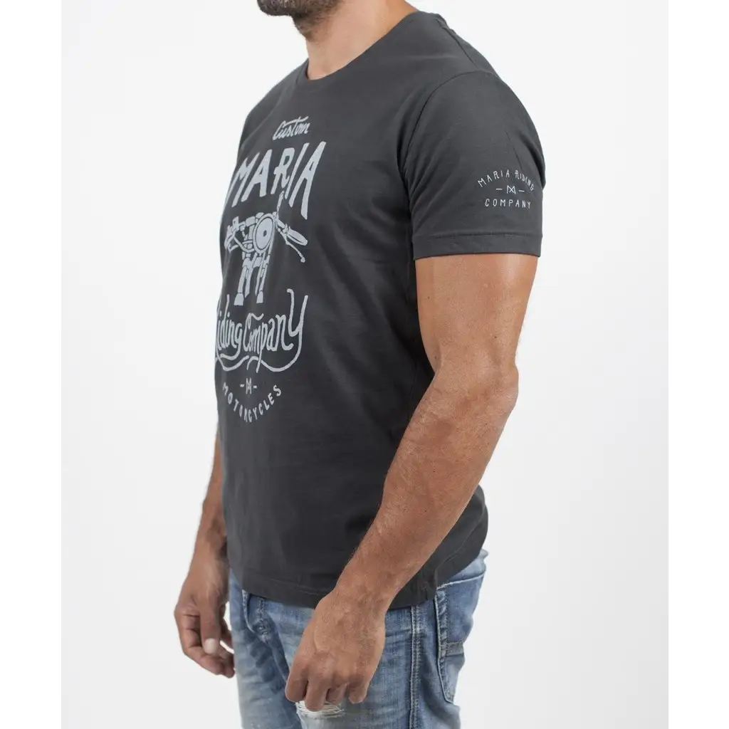 EVA T-SHIRT - BLACK - DAX Cafe Racer