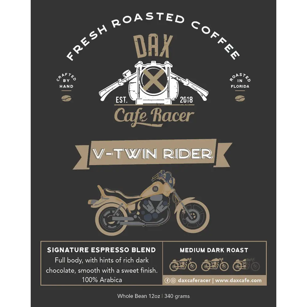 V-Twin Rider - Espresso Blend - DAX Cafe Racer