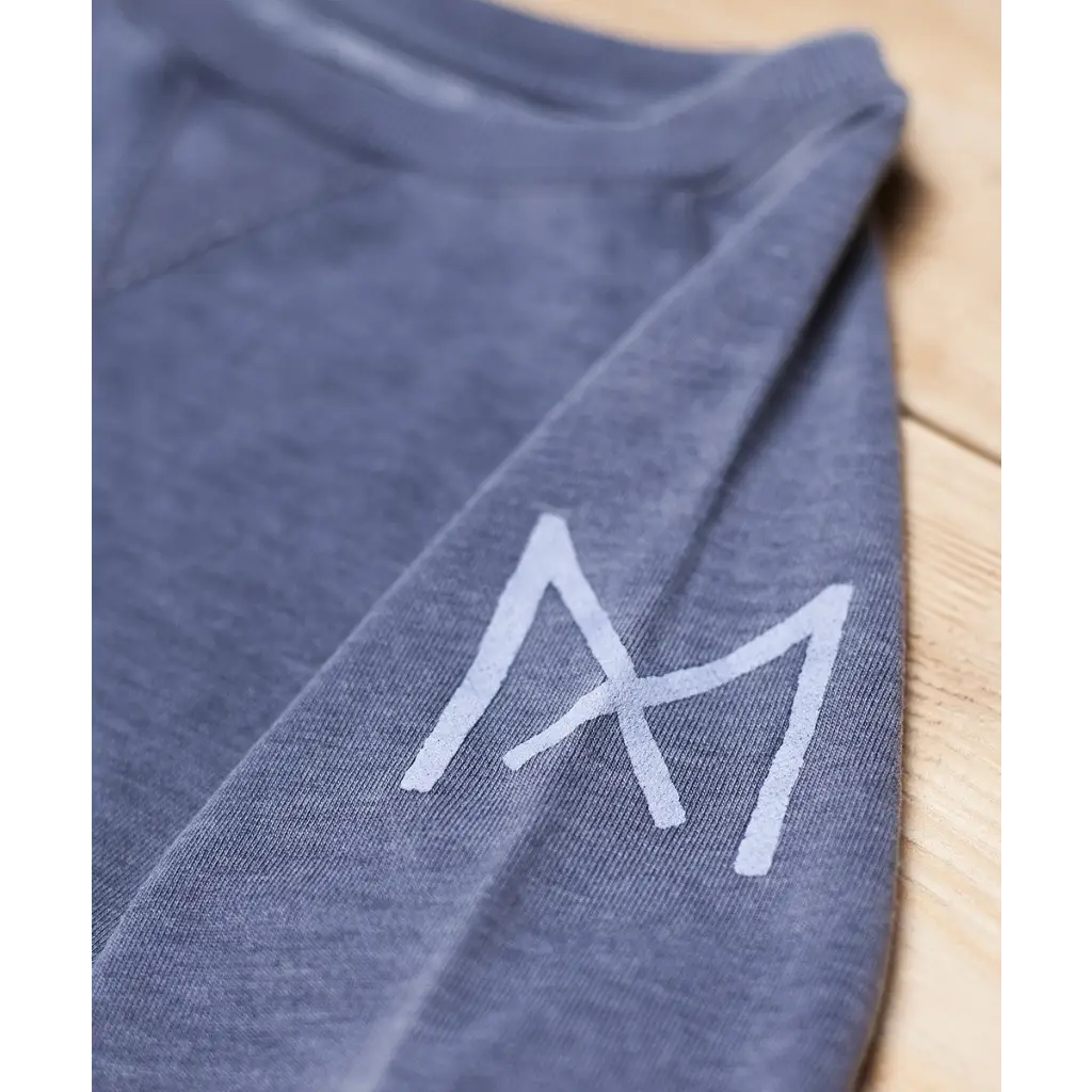 WOMAN EDWARD SWEATSHIRT - BLUE - DAX Cafe Racer