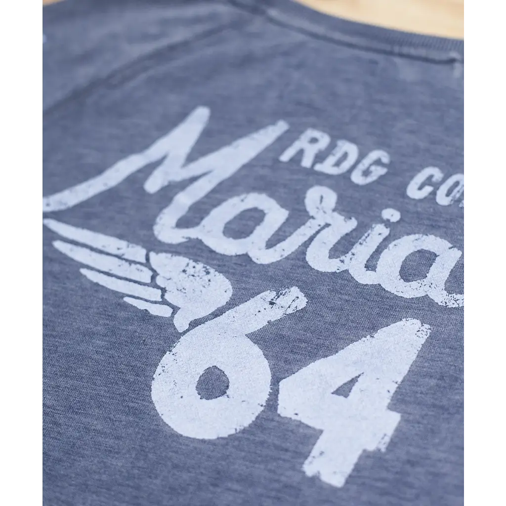 WOMAN EDWARD SWEATSHIRT - BLUE - DAX Cafe Racer