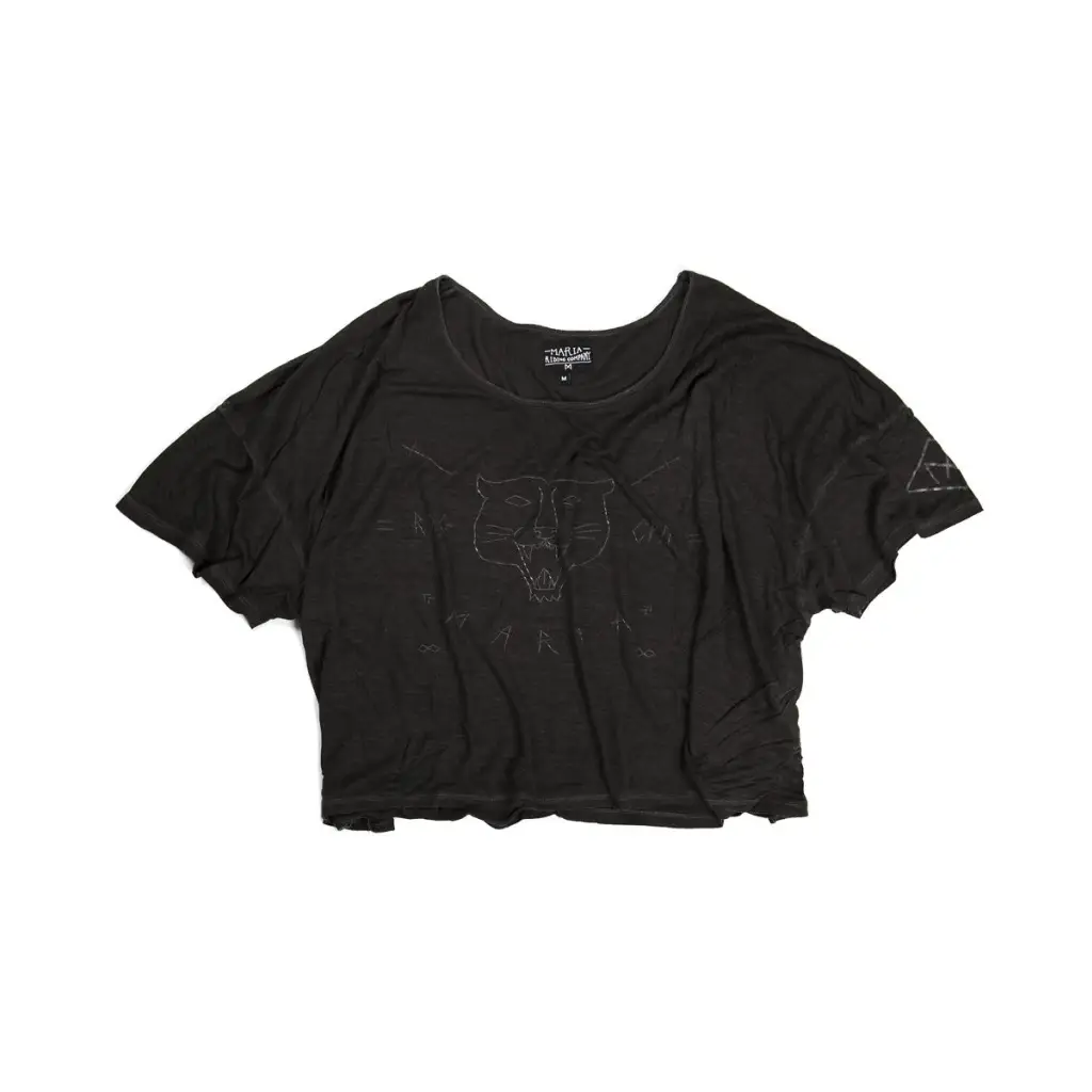 WOMEN LUCKY LOOSER T-SHIRT - BLACK - DAX Cafe Racer