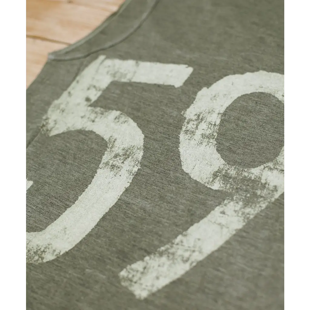 WOMEN TOP TANK - ARMY GREEN - DAX Cafe Racer