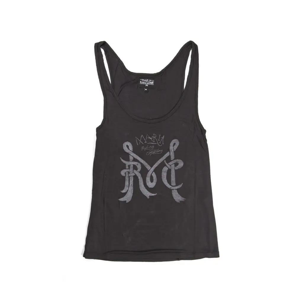 WOMEN TOP TANK - BLACK - DAX Cafe Racer