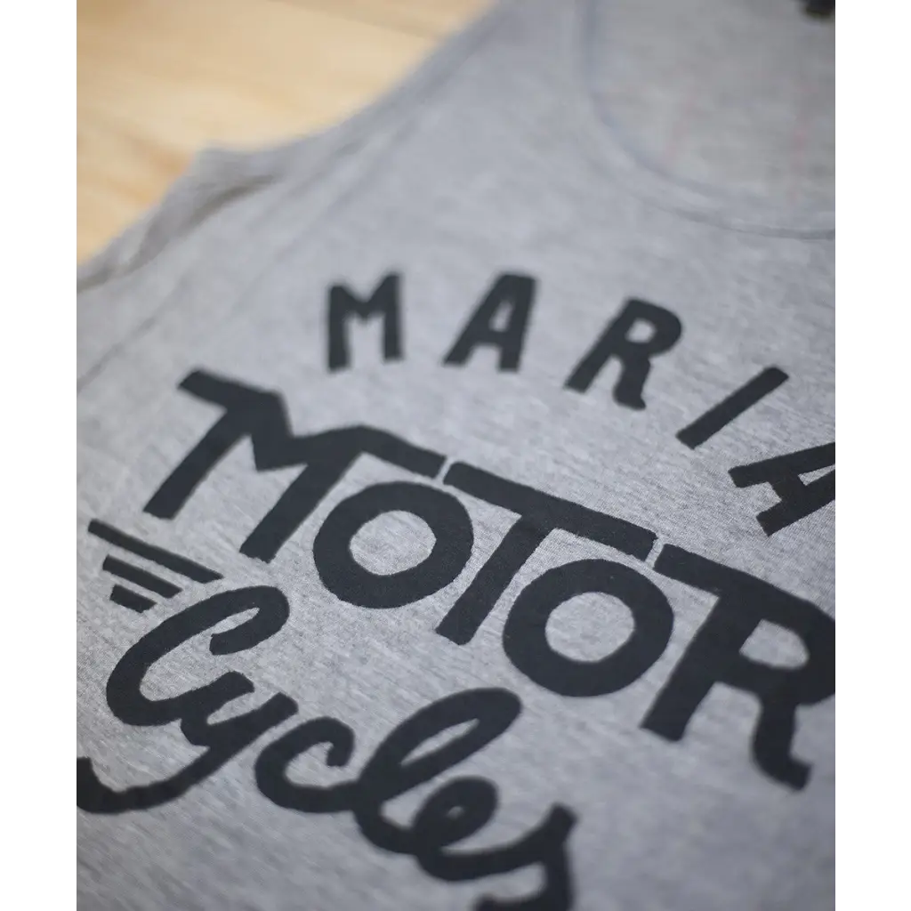 WOMEN TOP TANK - GREY - DAX Cafe Racer