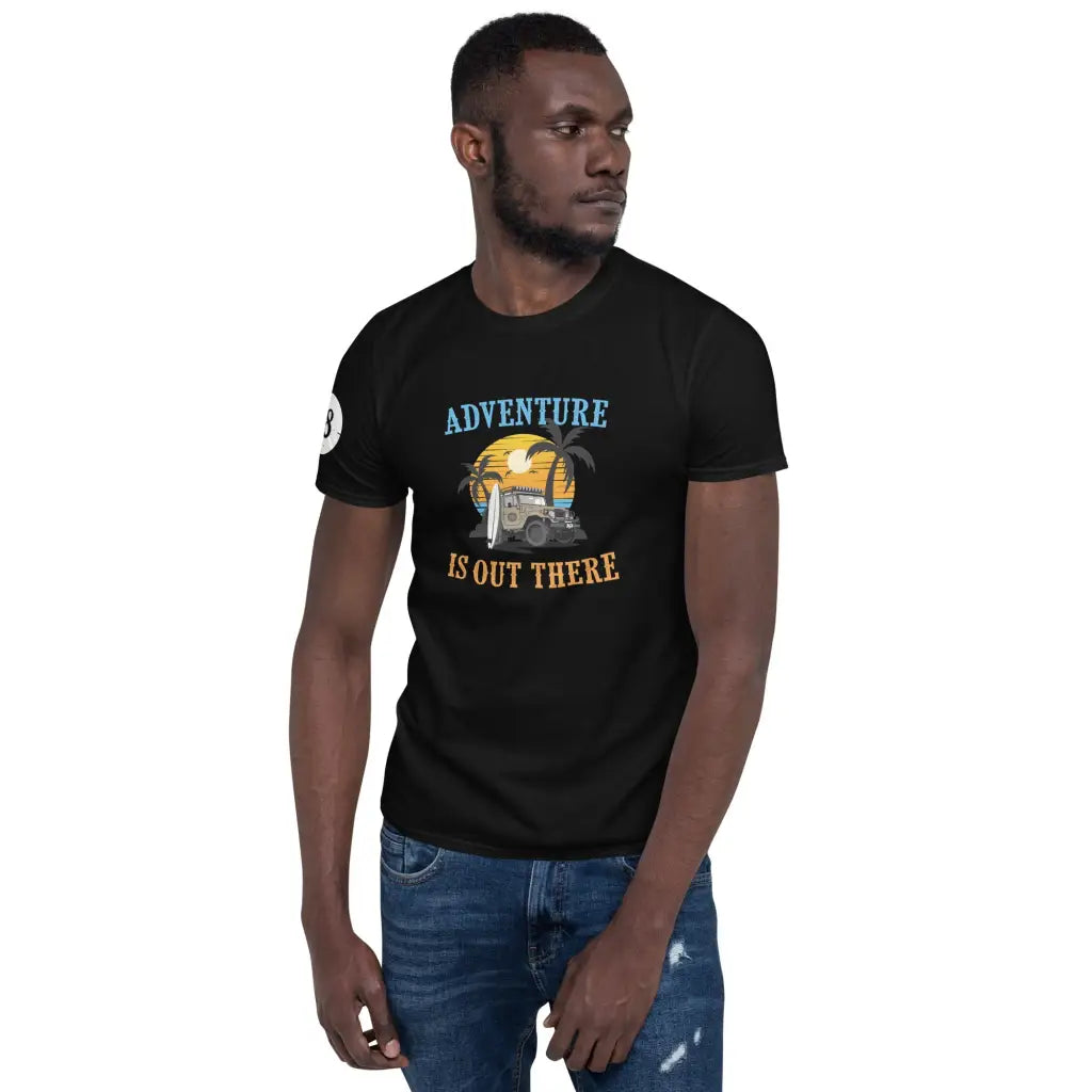 Adventure Unisex T-shirt - Black / S
