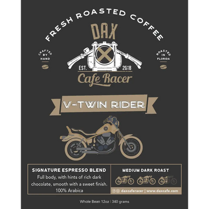 V-Twin Rider - Espresso Blend - DAX Cafe Racer