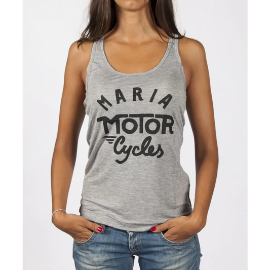 WOMEN TOP TANK - GREY - DAX Cafe Racer